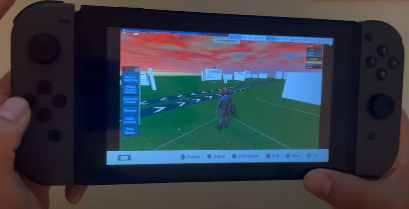 ROBLOX on the Nintendo Switch